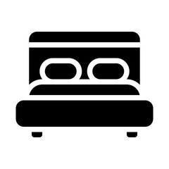 Bed Solid Icon