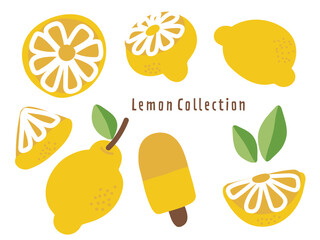 Lemon Collection Hand-Drawn Illustration