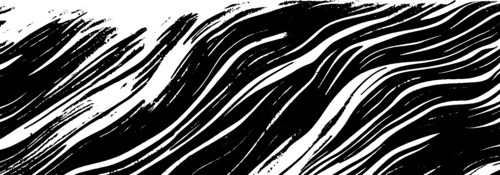 Vintage woodcut texture illustration featuring abstract lines and patterns