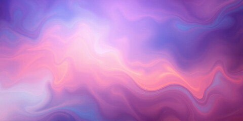 Obraz premium Abstract Soft Gradient Background with Gentle Swirls of Pink, Purple, and Blue Colors Creating a Dreamy and Ethereal Atmosphere for Modern Design Projects