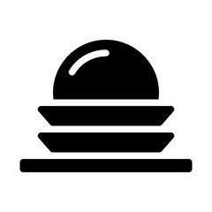 Disher Solid Icon