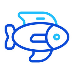 Fish Duoline Icon