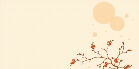 Obraz premium floral background with flowers