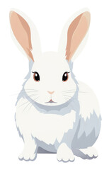 Obraz premium PNG A rabbit rodent animal mammal.