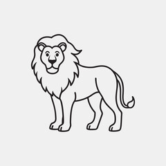 lion vector