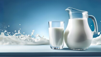 Art of celebrate World Milk Day energy healthcare concept