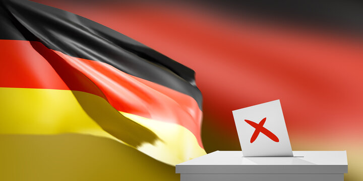 Bundestagswahl - Stimmzettel - Wahl 