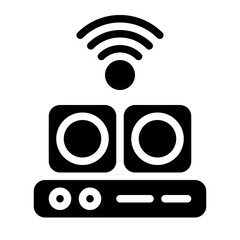 Hifi Solid Icon