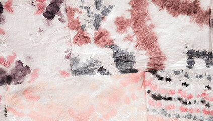 Fun Geometrics. Rose Shibori Pattern. Turquoise © Olga