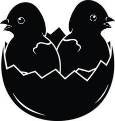 Celebrate the joy of Easter with a collection of silhouette vector illustrations featuring iconic designs such as bunnies, Easter eggs, crosses, flowers, and festive patterns. Perfect for cards, poste