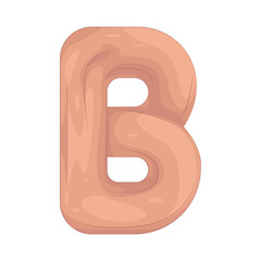 Illustration of Letter B 