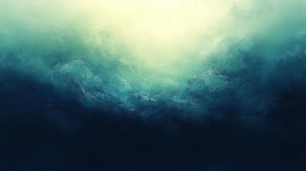 Abstract Teal and Green Textured Background