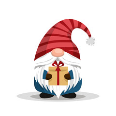 Gnome  and new year gift