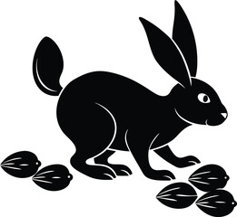 Easter Day Silhouette Vector Illustrations - Festive Designs