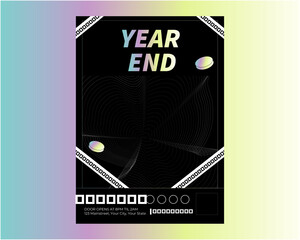 Year End Party Flyer