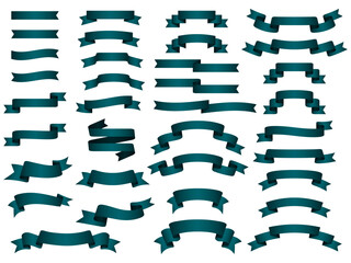 リボンセット、m16青緑