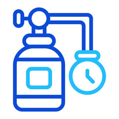 Oxygen Tank Duoline Icon