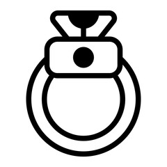 Ring Glyph Icon