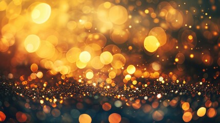 Sparkling Winter Wonderland: Abstract Glittering Background for Festive Holiday Designs