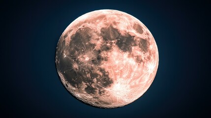 Fototapeta premium Moon Craters. Pink noise Sound bath Frequency healing Levitating lamp Space id Squarespace designer Moonpay Glowday Internxt Tunetank Full bright surface with in dark night sky