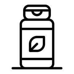 Shampoo Line Icon