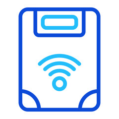 Smart Scale Duoline Icon