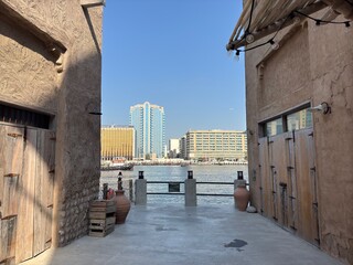 A nice walk around old town Dubai.
