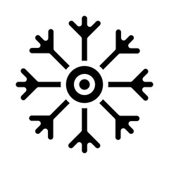Obraz premium Snow Solid Icon