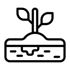 Sprout Line Icon