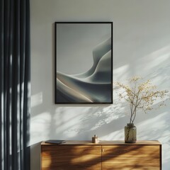 Fototapeta premium Modern Abstract Wall Art Print Minimalist Home Decor