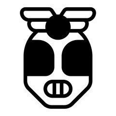 Super Wings Glyph Icon