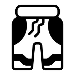 Swimming Trunk Glyph Icon