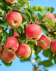 Obraz premium A picture Collection of Unique Apple fruit Concept