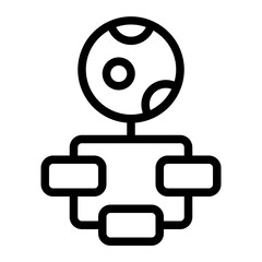 Tournament Line Icon