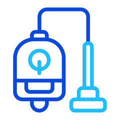 Vacuum Cleaner Duoline Icon