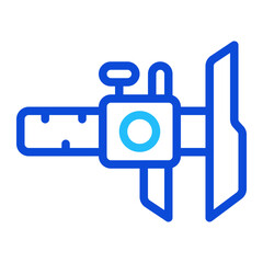 Vernier Caliper Duoline Icon