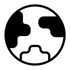 World Glyph Icon