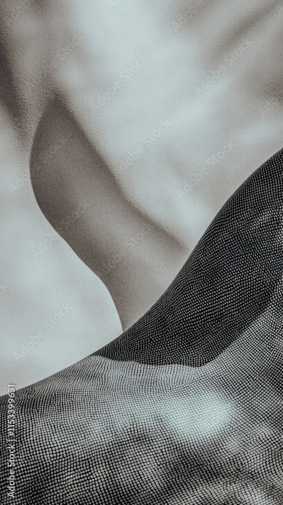 Poster abstract black and white texture geometric dot pattern monochrome background architectu