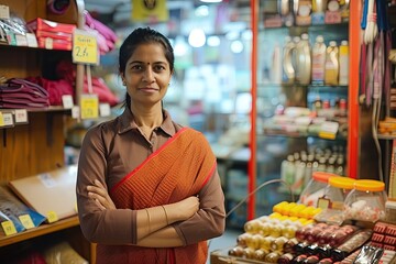 Obraz premium Women's Day Celebration of Indian Womens Day