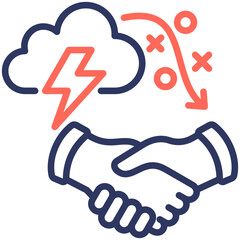 Conflict Resolution Icon