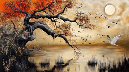 contemporary art, modern artwork, abstract expression, creative gallery, innovative design
