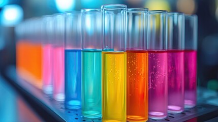 Multichannel pipette in a chemical science lab