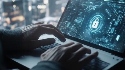 The Laptop with Security Lock