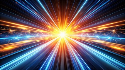 Dynamic Speed Lines: Abstract Motion Blur Energy Streaks for Action Sci-Fi Backgrounds