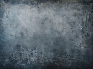 Gray texture with a dark vignette border forming a vintage grunge abstract background style
