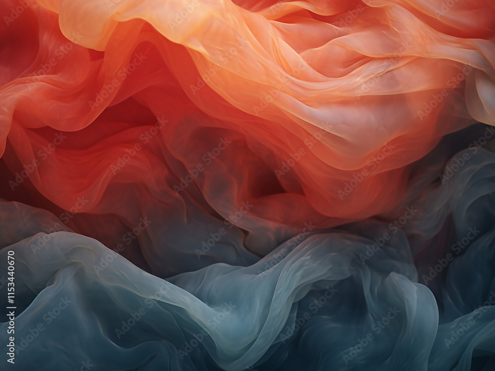 Poster texture created from mixed media layers forming an abstract background with unique depth