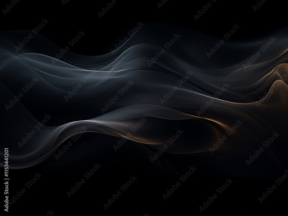 Poster dark abstract black background featuring a rough stucco texture with a deep surface