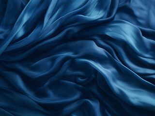 Obraz premium Abstract deep blue background with a vintage elegant design for a sophisticated vibe