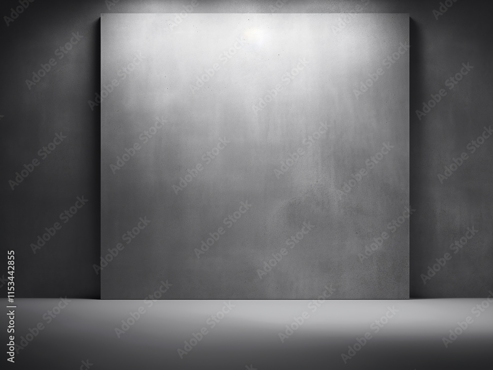 Aufkleber abstract gray background with dark gradient wall and space for web ad design