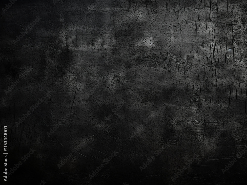 Poster a distressed black background with visible scratches for a gritty textured effect